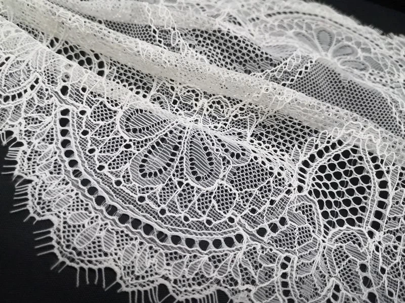 Wimpernspitzenbesatz